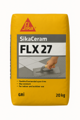 SikaCeram FLX 27 GRİ 20KG Çimento Esaslı Esnek Seramik Yapıştırıcı