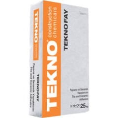 Teknofay Seramik Fayans Yapıştırıcı C1T 25 Kg