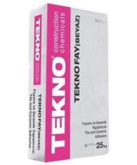 Teknofay Seramik Fayans Yapıştırıcı C1T Beyaz 25 Kg