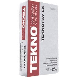 Teknofay Ex Flex Granit Yapıştırıcı C2TE 25 Kg