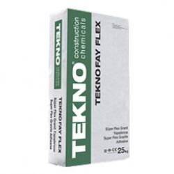 Teknofay Flex Süper Granit Yapıştırıcı C2TE S1 25 Kg