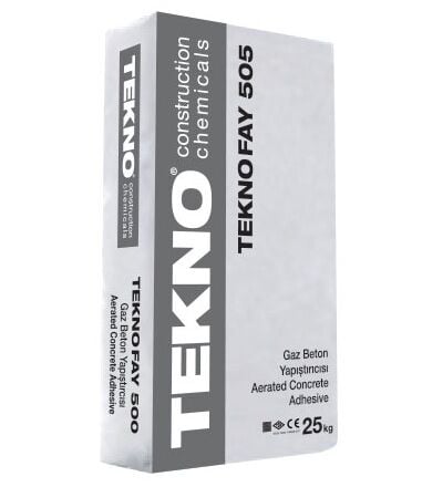 Teknofay 505 Gazbeton Yapıştırıcı M5 25 Kg